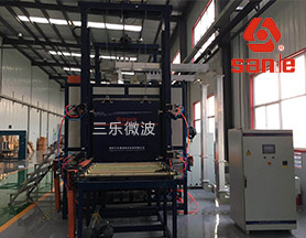微波高分子發(fā)泡固化設備