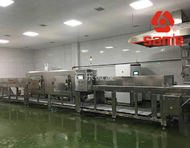 微波隧道式解凍設(shè)備